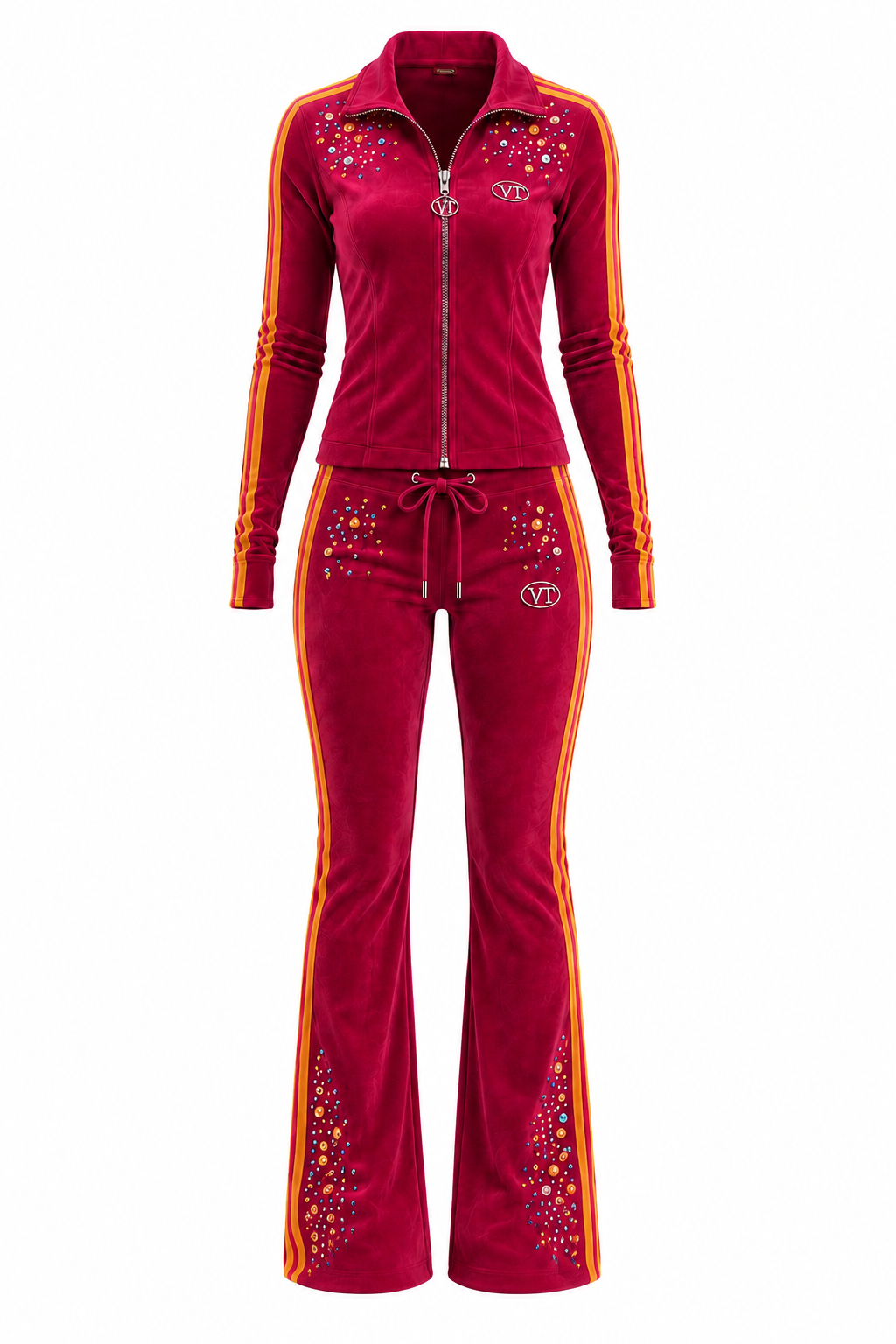 Vice Velour Tracksuit | CHERRY